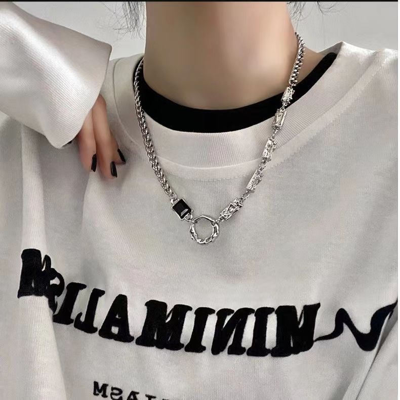 Wholesale Titanium steel non-fading clavicle chain
